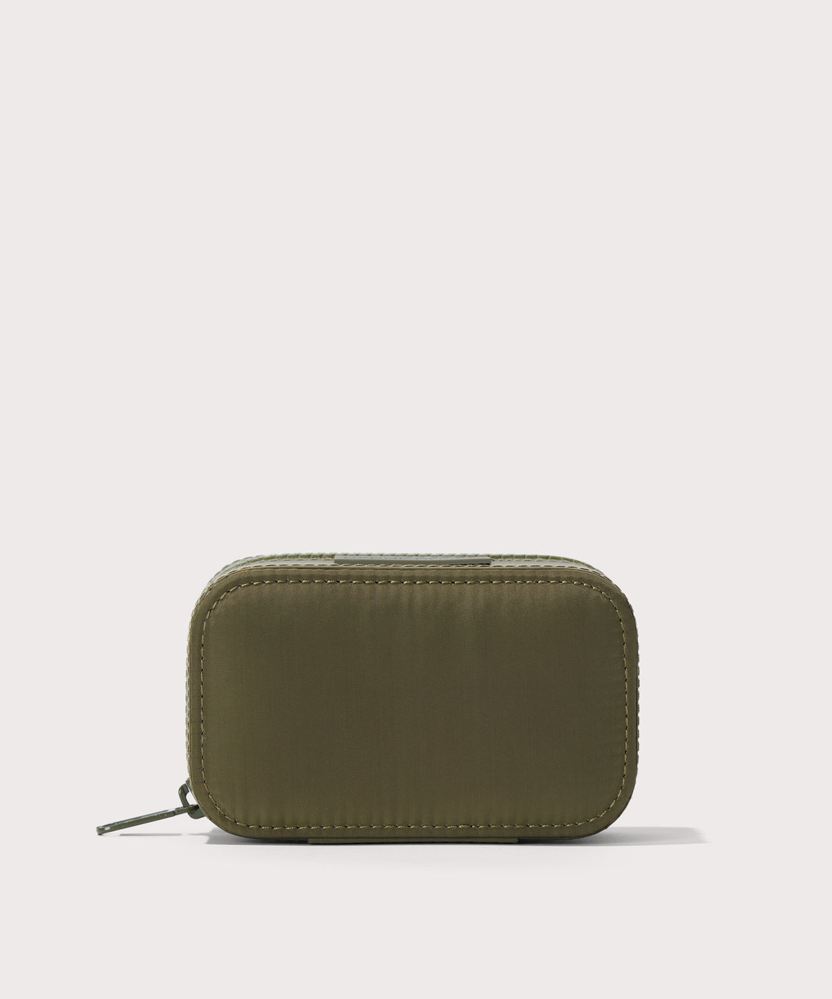 Frankie Jewelry Case in Dark Moss, Small