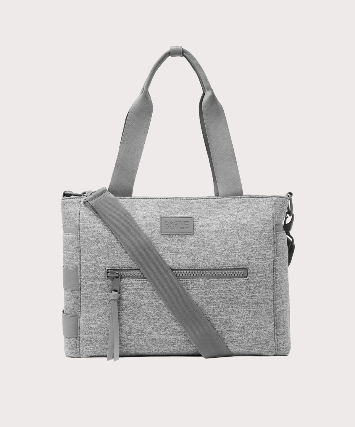 Wade Diaper Tote in Heather Grey