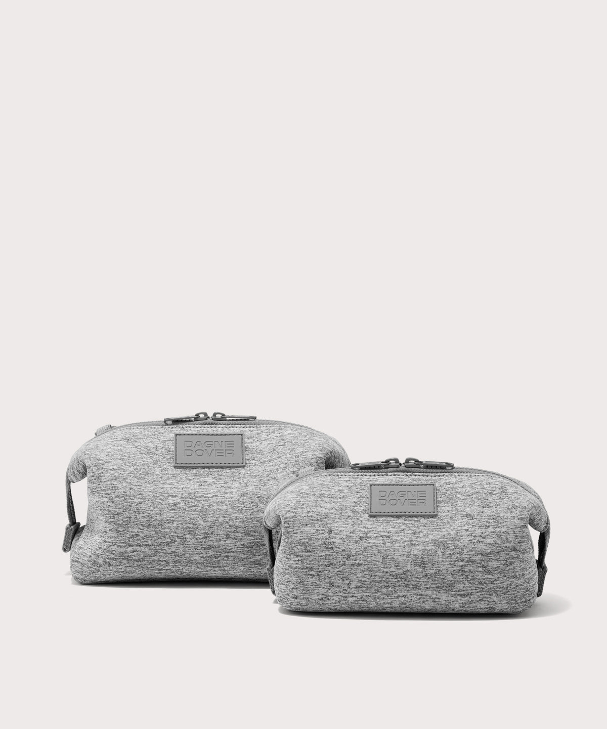 Hunter Toiletry Bag in Heather Grey, Large - Image 3